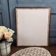 Vintage frame bouquet of flowers signed Roca – Decorative print under glass