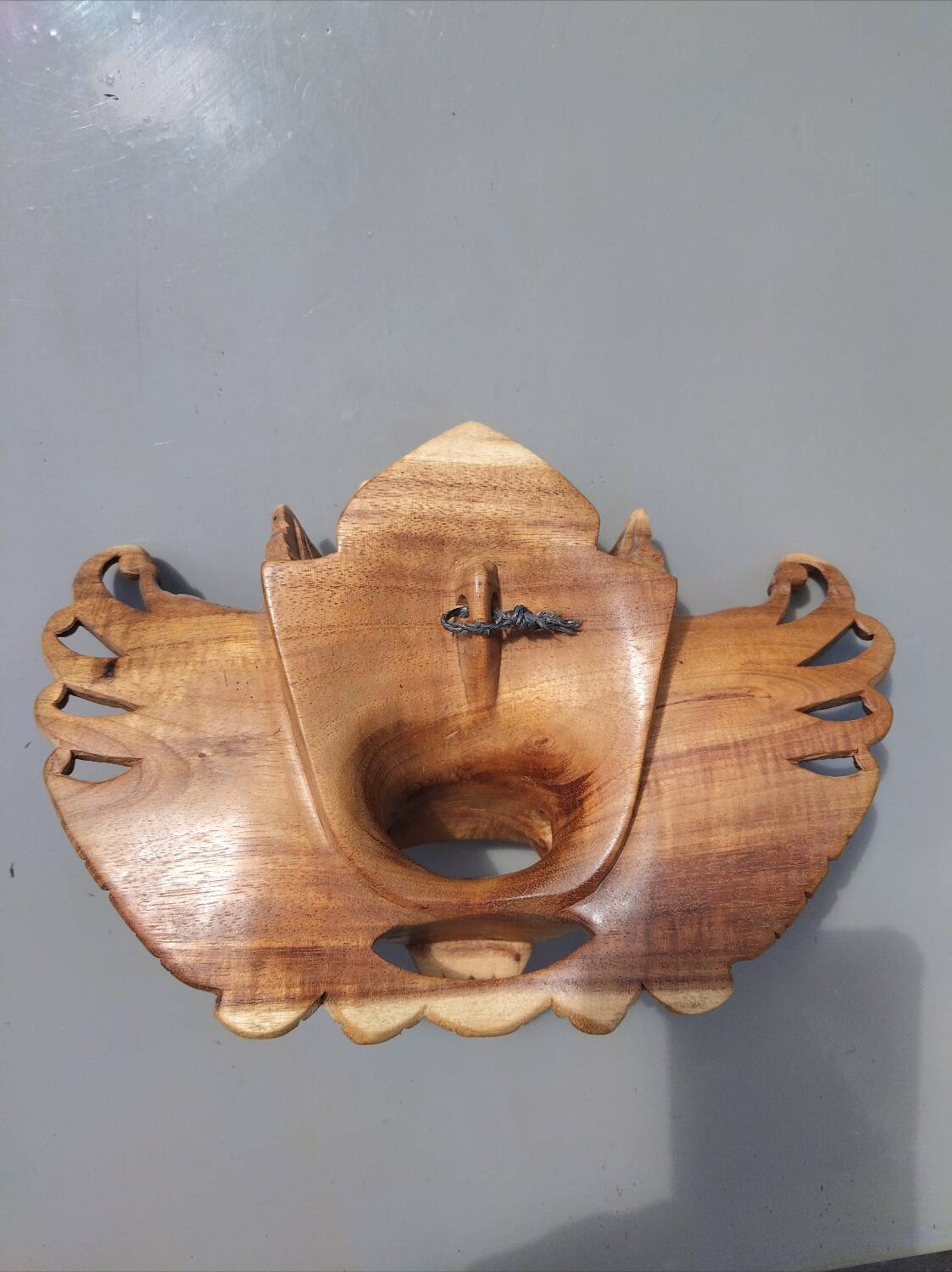 Balinese mask carved from solid wood – Barong spirit