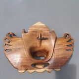 Balinese mask carved from solid wood – Barong spirit