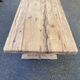 Renovated monastery dining table in solid oak from the 18th century, 200cm.