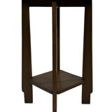 Art Deco plant table side table Oak 1950s