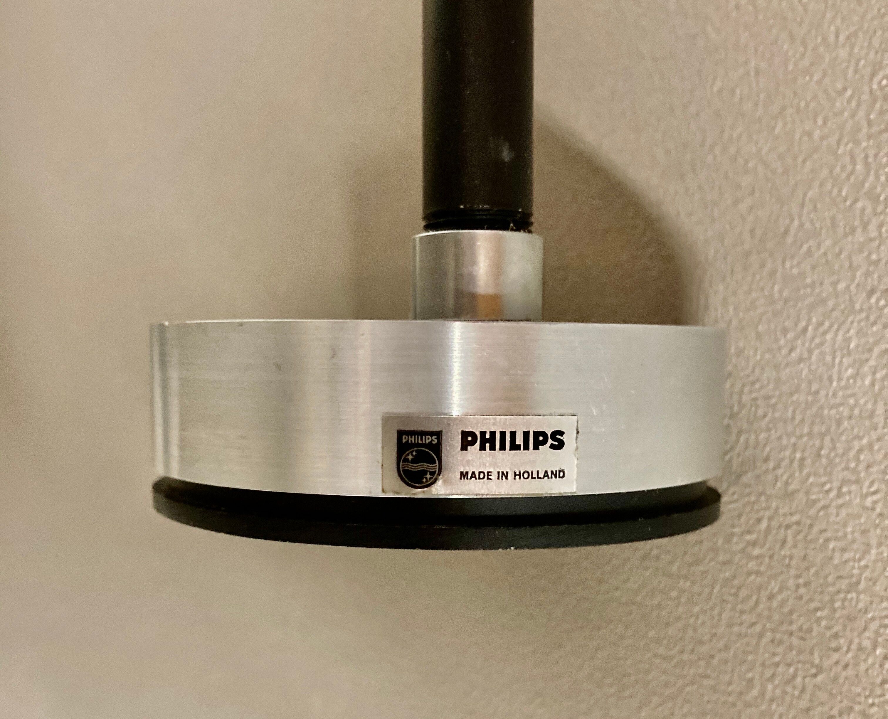 Set of 4 large wall lamps 65 cm design 1950.