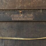 Antique Vintage Oil Portrait Painting of a Danish Gentleman, 19th Century