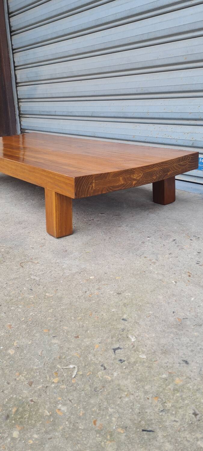 Elm coffee table 1960