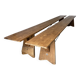 Farm benches 3m30