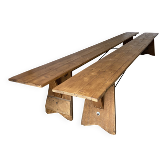 Farm benches 3m30