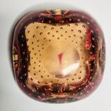 Murano glass ashtray attributed to Alessendro Mandruzzato 1970
