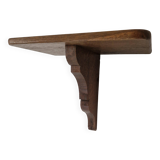 Wall shelf in wood T-console