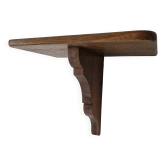 Wall shelf in wood T-console