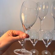 7 p. Bayel champagne glasses/wine glasses
