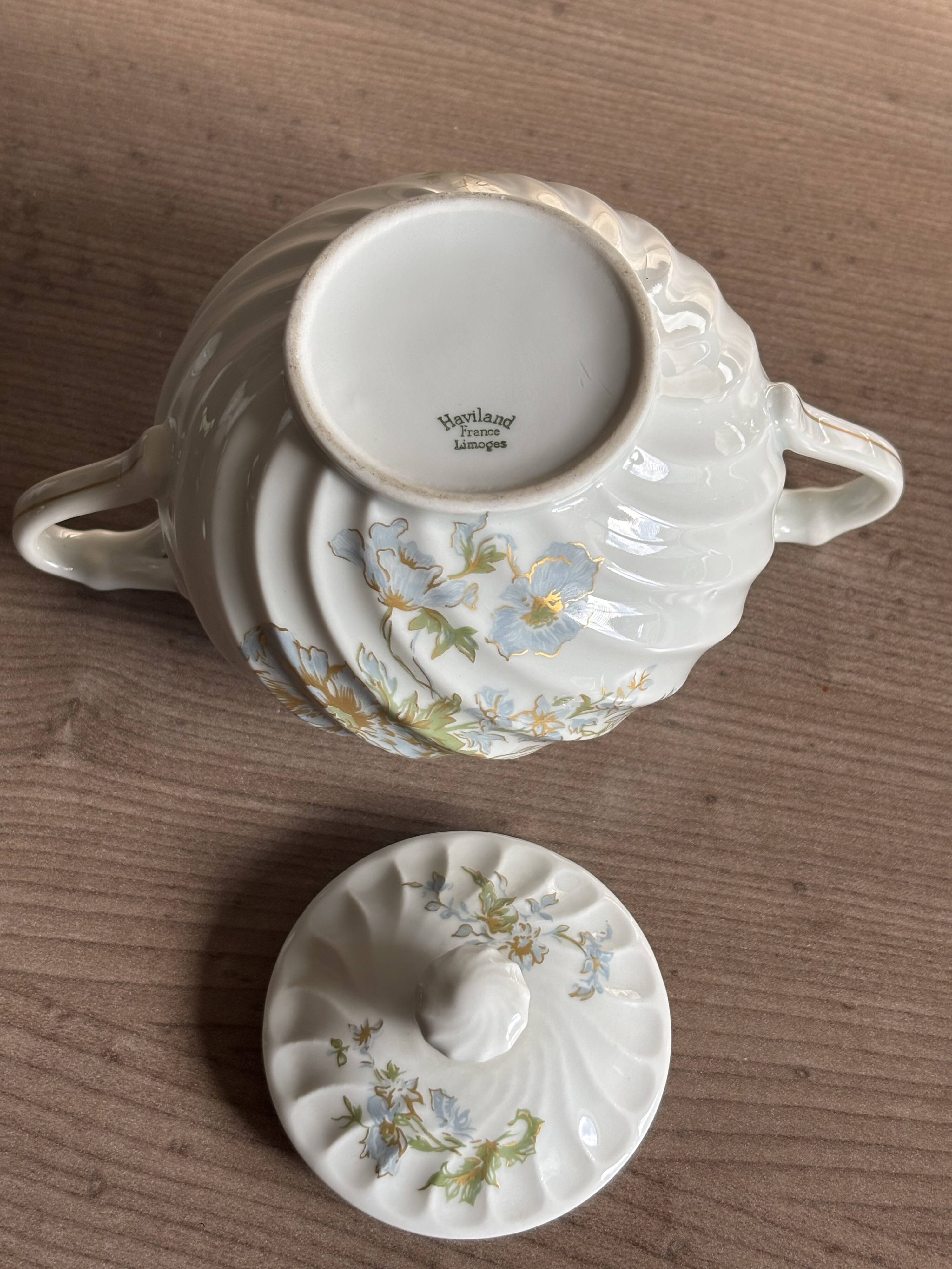 Complete porcelain service haviland limoges france