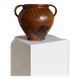 Pot à confit ancien rustique en céramique avec anses - Italie XIXe siècle - vase idéal pour une décoration de cuisine campagne, idée cadeau