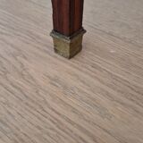 Directory style marquetry side table