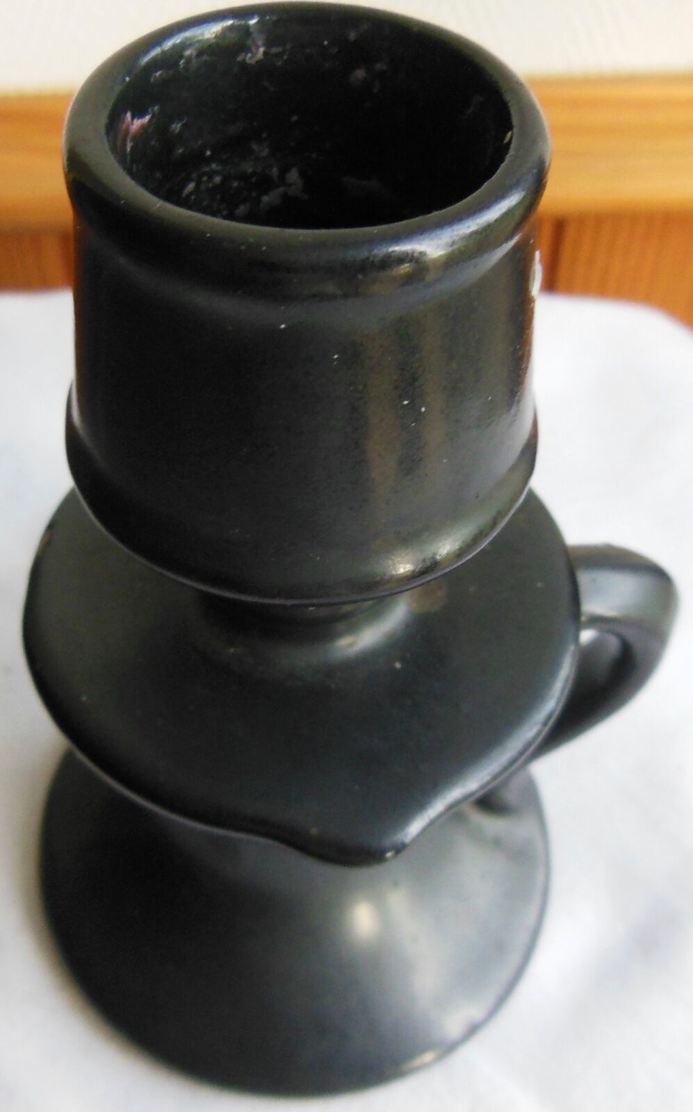 CERAMIC CANDLE HOLDER, FREE FORM 4 TER