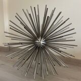 Monumental sculpture Curtis Jere "Asteroid", steel tubes, USA 1970