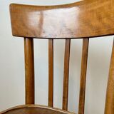 Bistro chair in light wood