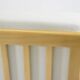 Original restored two-seater Sofa, cream, teak, 1960s