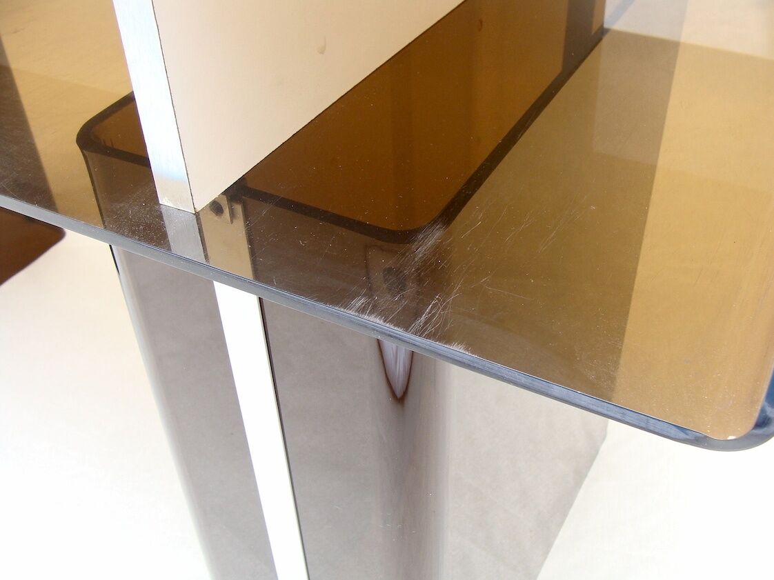 Plexiglas desk 1970
