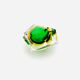 Murano bowl - Flavio Poli - Sommerso - Amber Green - Circa 1960