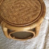 Rattan stool