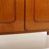 Scandinavian mahogany wardrobe, Swedish modern, Sweden, 1940