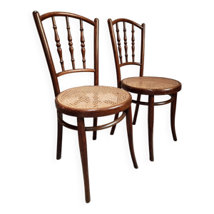 2 chaises bistrot viennoises