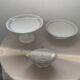 Antique footed compote – French porcelain M&S – centrepiece