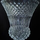 Pair of Medici crystal vases from Val-Saint-Lambert