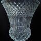 Pair of Medici crystal vases from Val-Saint-Lambert