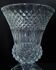 Pair of Medici crystal vases from Val-Saint-Lambert