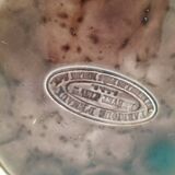 Pair of antique plates - Rubelles Enamel Factory (circa 1845–1855)