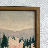 Original watercolor by Ray Perraud, 1933.