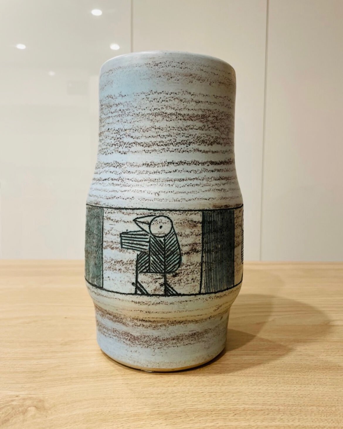 Vase en céramique vintage Jacques Blin