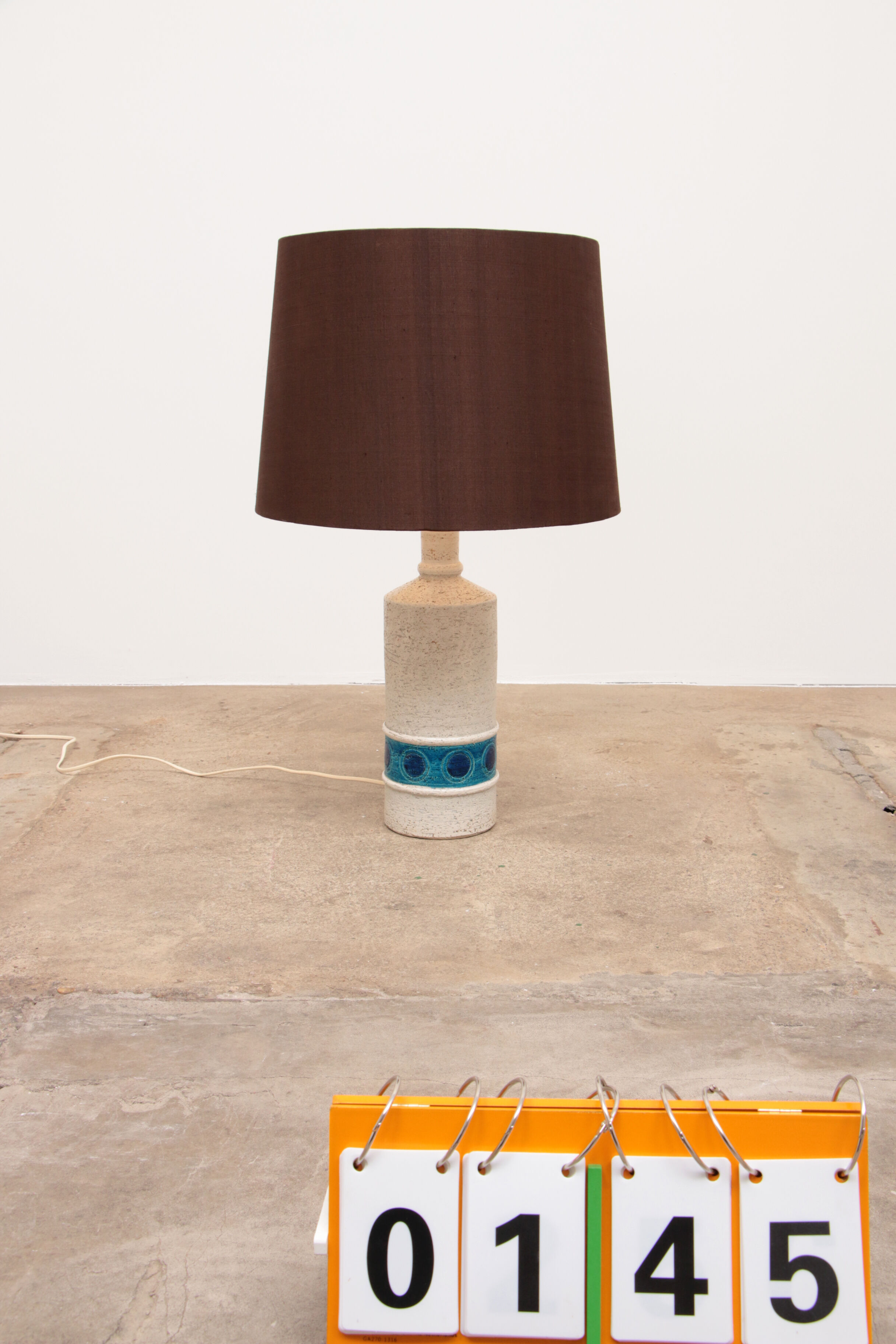 Table lamp made of ceramic design by Aldo Londi by Bergboms, 1960s
