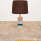 Table lamp made of ceramic design by Aldo Londi by Bergboms, 1960s