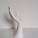 White ceramic hand