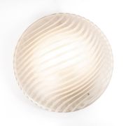 Magnificent glass ceiling light by Peill & Putzler, Germany, 1970s.