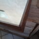 Scandinavian teak mirror