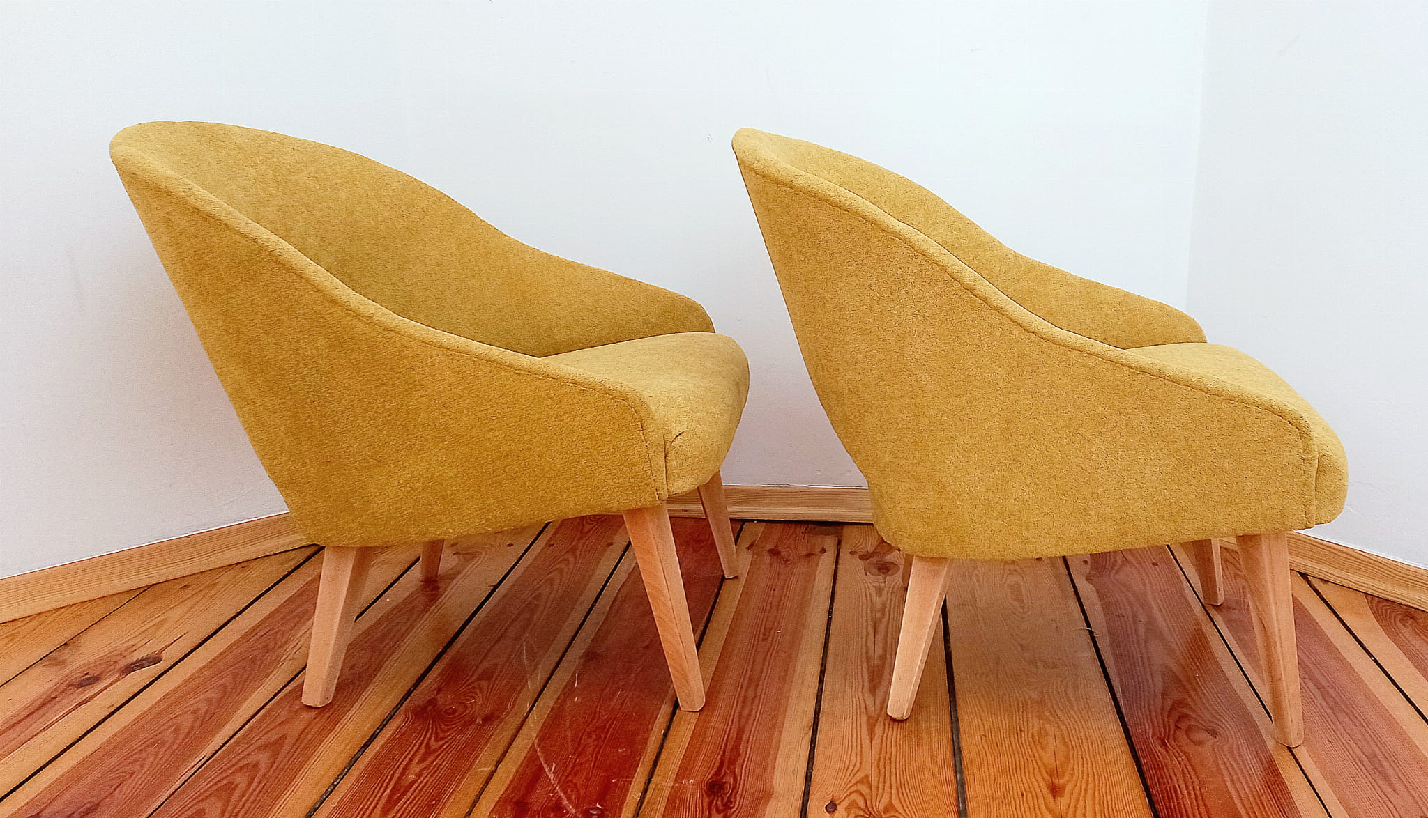 Paire de fauteuils proj. O. Haerdtl Ton Tchécoslovaquie, années 60