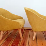 Paire de fauteuils proj. O. Haerdtl Ton Tchécoslovaquie, années 60