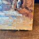 Oil on canvas – Orientalist subject. North Africa. Mid-20th century
