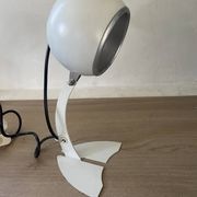Lampe orientable eye ball, design italien années 70