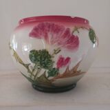 Delphin Massier earthenware cache pot