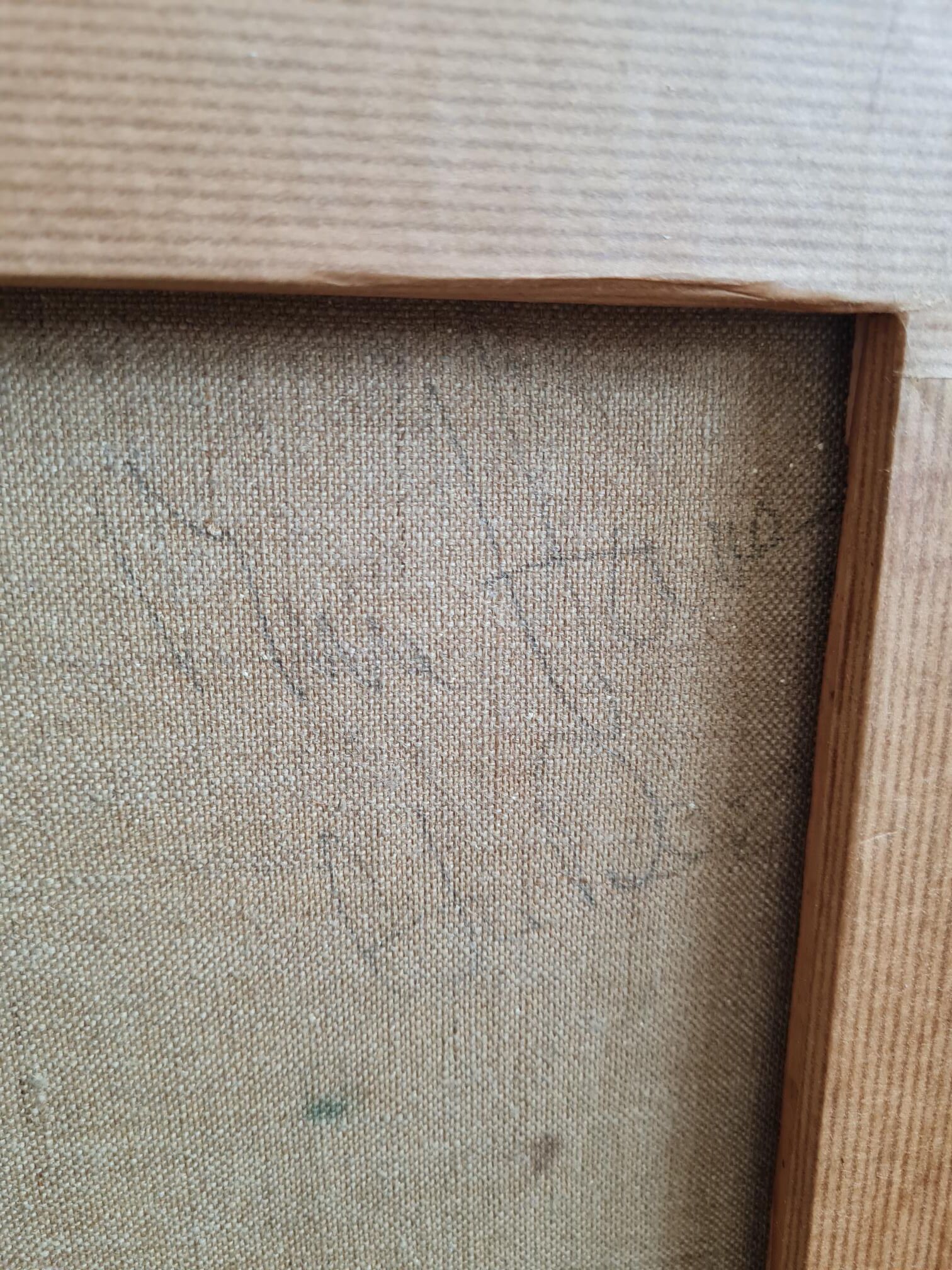 Vintage oil painting