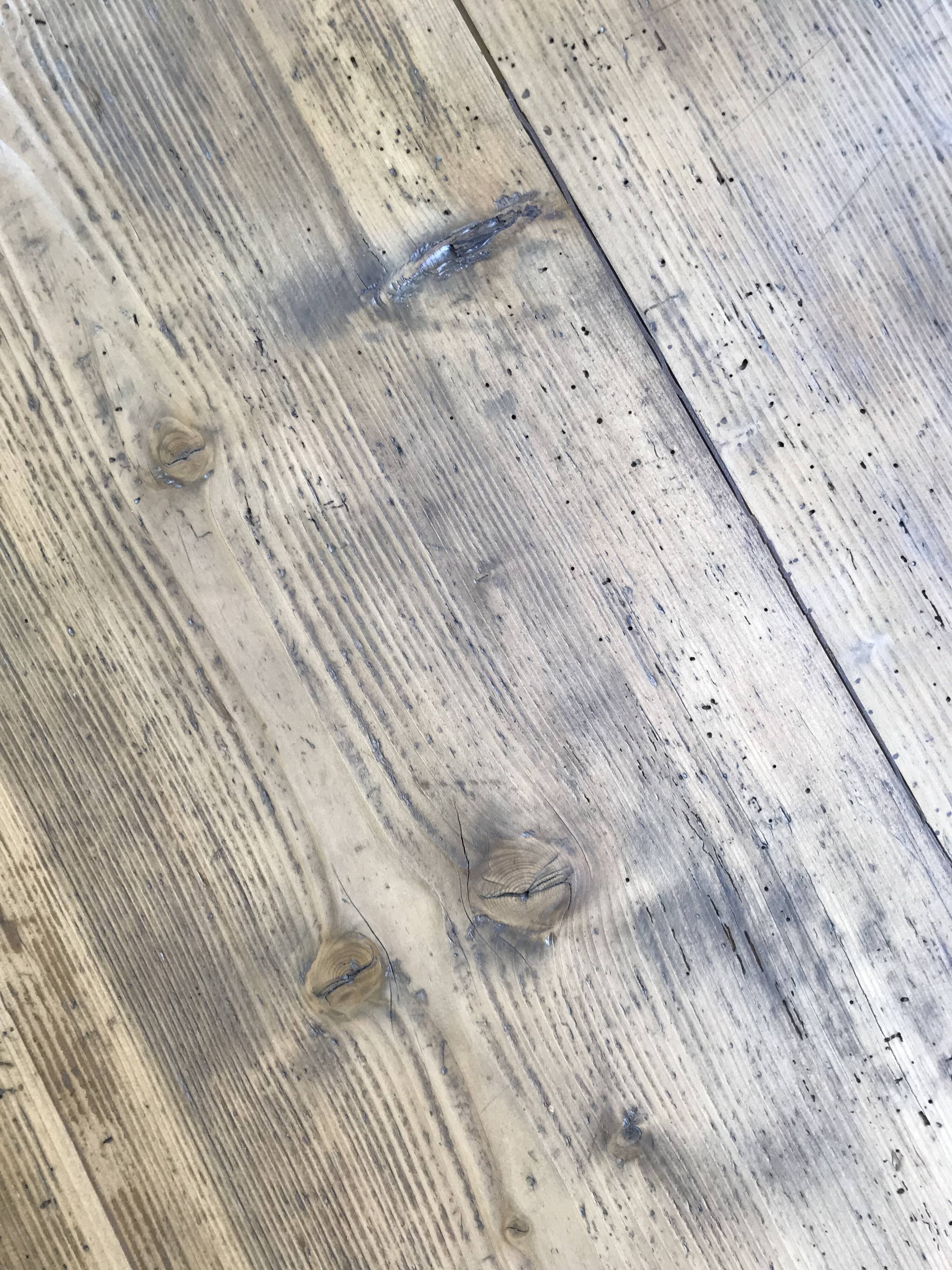 Vintage pine farm table