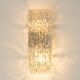 Pairs of Kalmar glass wall lights, Austria, 1960s.
