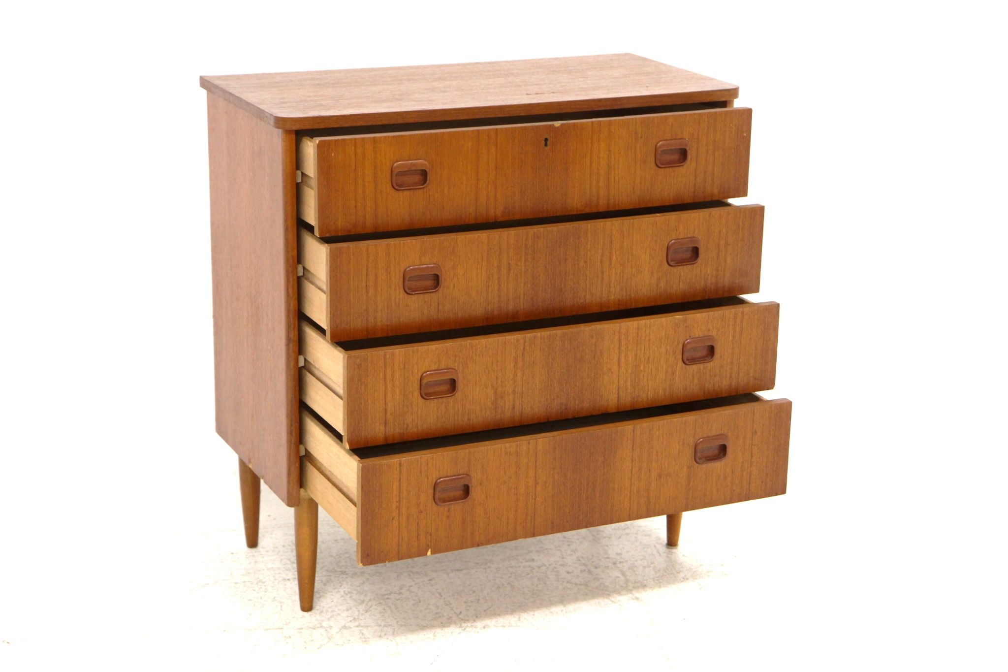 Scandinavian teak chest of drawers, Sweden, 1960
