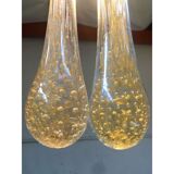 Plafonnier en verre de Murano