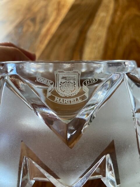 Advertising ashtray Cognac Martell