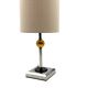 Art deco style bakelite table lamp, France 1980s